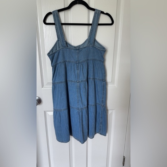 Levi's Blue Buttoned Sleeveless Sundress - Picture 10 of 10